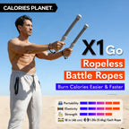 X1 Go Ropeless Battle Ropes