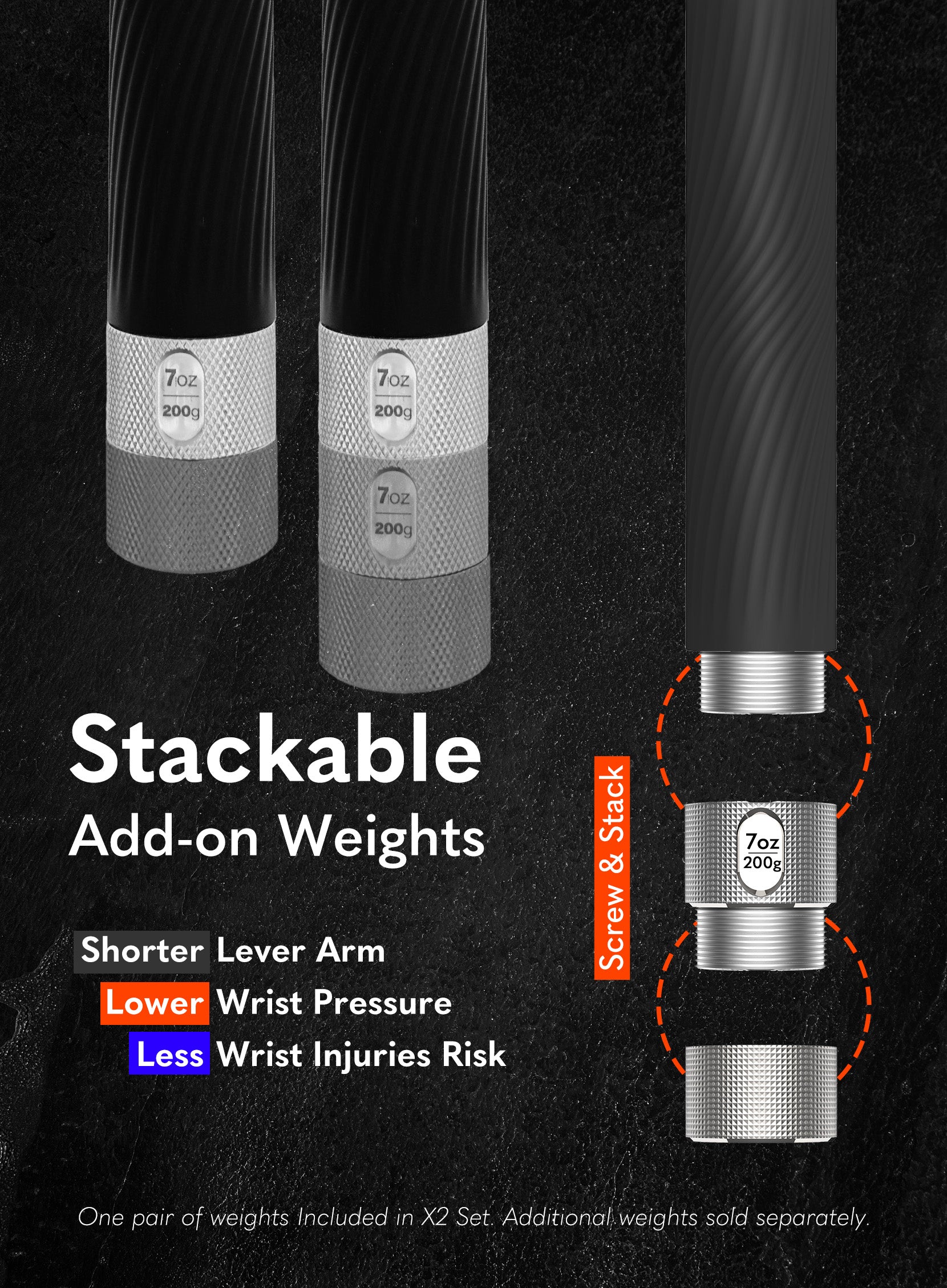 X2 Adjustable and Transformable Ropeless Battle Ropes
