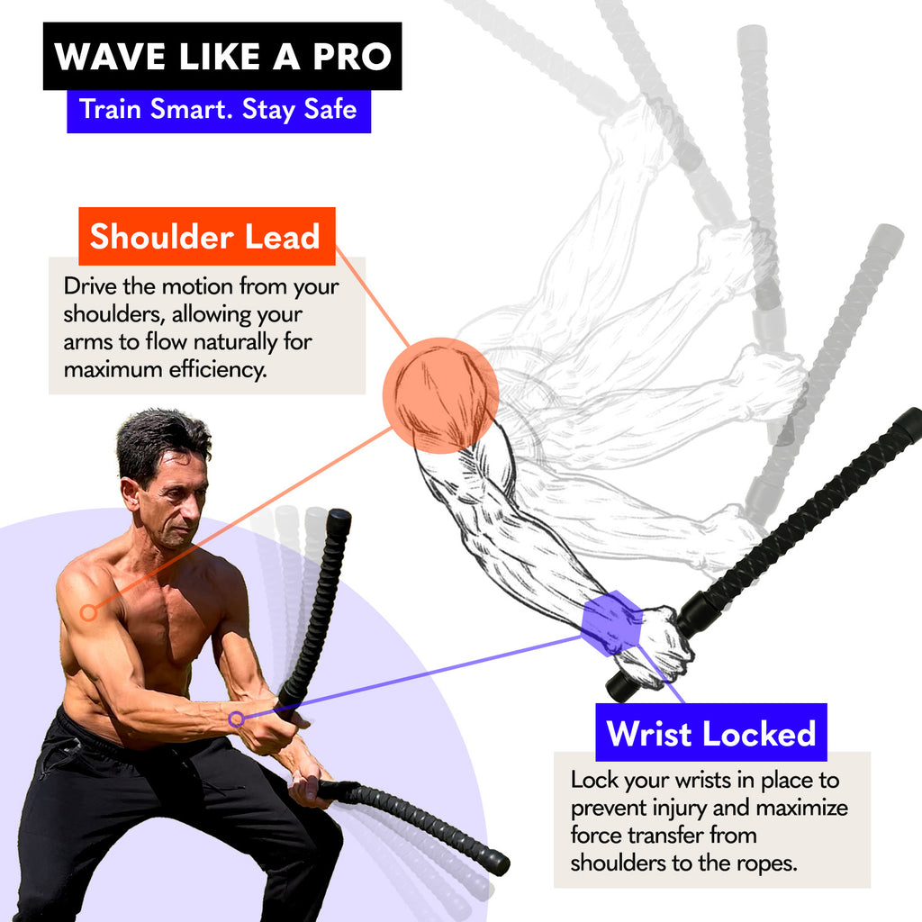 X1 Weighted Ropeless Battle Ropes